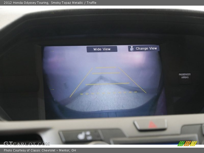 Smoky Topaz Metallic / Truffle 2012 Honda Odyssey Touring