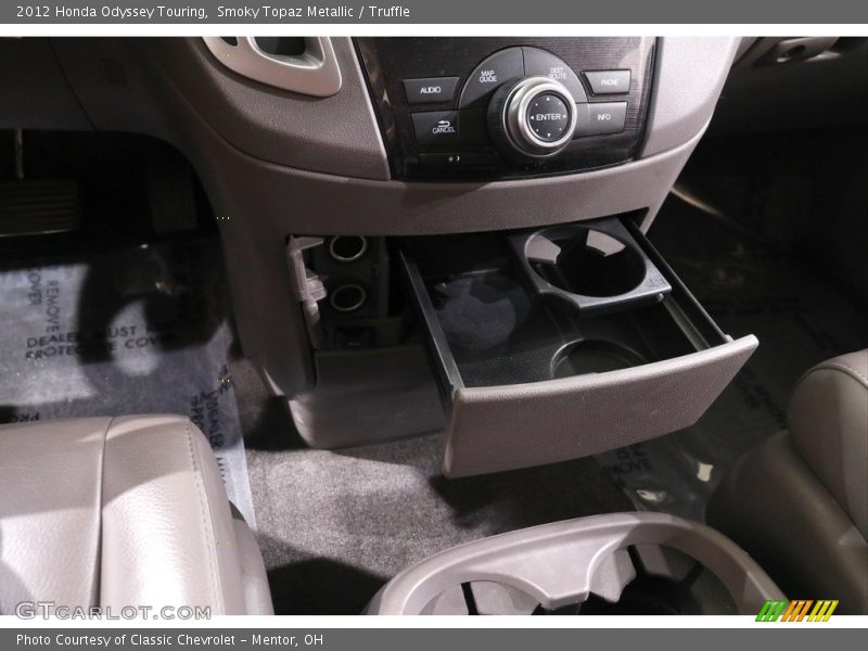 Smoky Topaz Metallic / Truffle 2012 Honda Odyssey Touring
