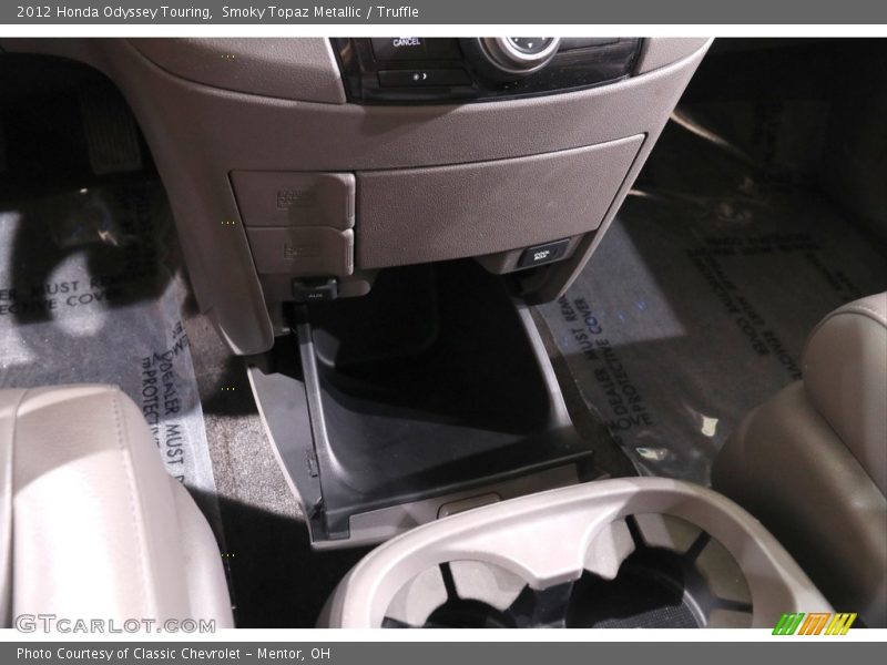 Smoky Topaz Metallic / Truffle 2012 Honda Odyssey Touring