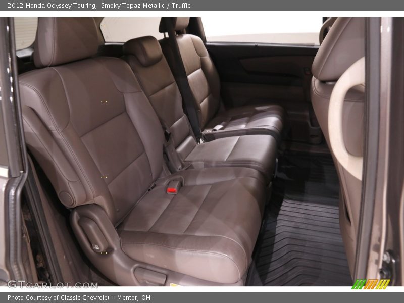 Smoky Topaz Metallic / Truffle 2012 Honda Odyssey Touring