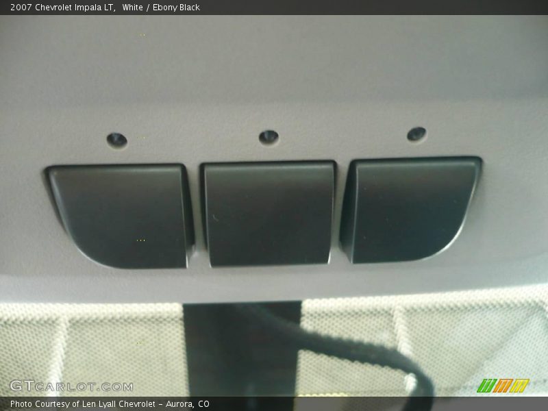 White / Ebony Black 2007 Chevrolet Impala LT