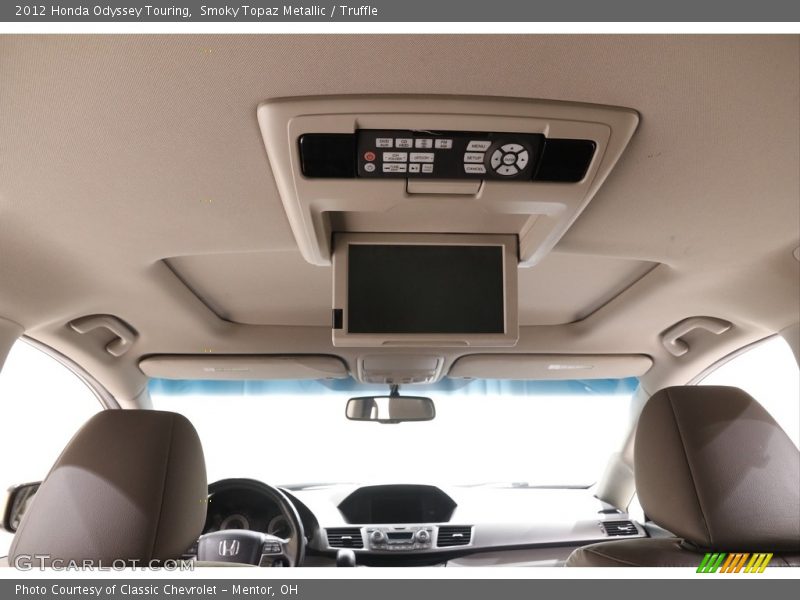 Smoky Topaz Metallic / Truffle 2012 Honda Odyssey Touring