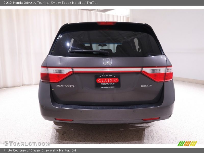 Smoky Topaz Metallic / Truffle 2012 Honda Odyssey Touring
