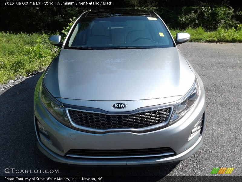 Aluminum Silver Metallic / Black 2015 Kia Optima EX Hybrid