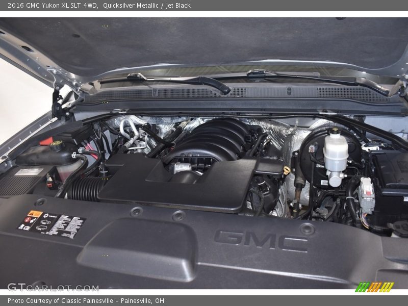 Quicksilver Metallic / Jet Black 2016 GMC Yukon XL SLT 4WD