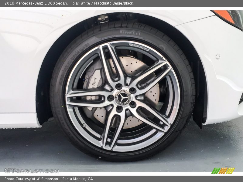Polar White / Macchiato Beige/Black 2018 Mercedes-Benz E 300 Sedan