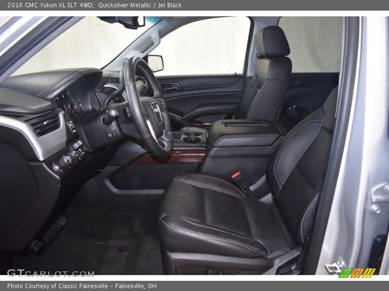 Quicksilver Metallic / Jet Black 2016 GMC Yukon XL SLT 4WD