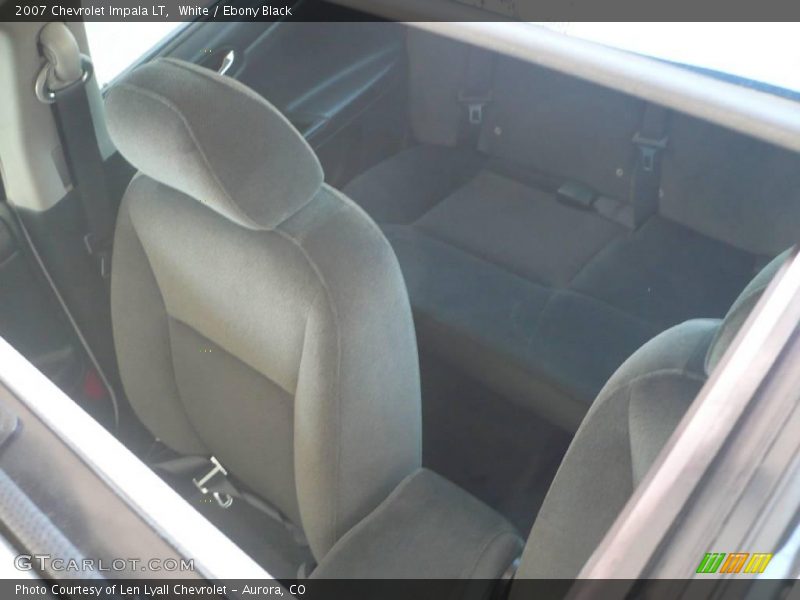 White / Ebony Black 2007 Chevrolet Impala LT