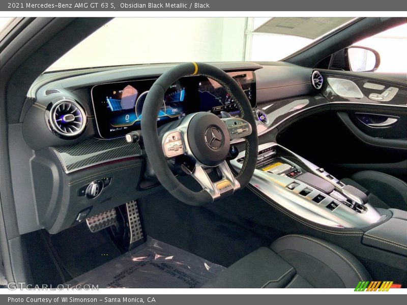 Dashboard of 2021 AMG GT 63 S
