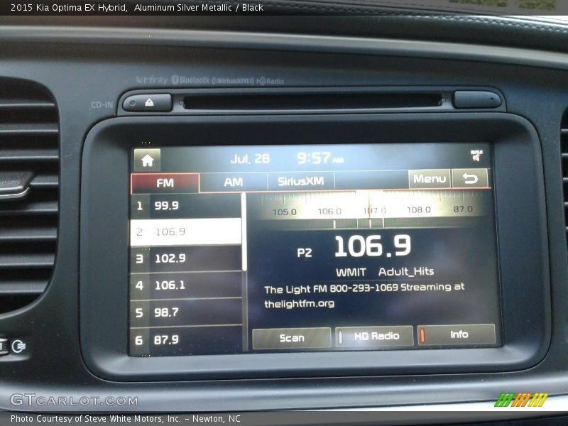 Audio System of 2015 Optima EX Hybrid