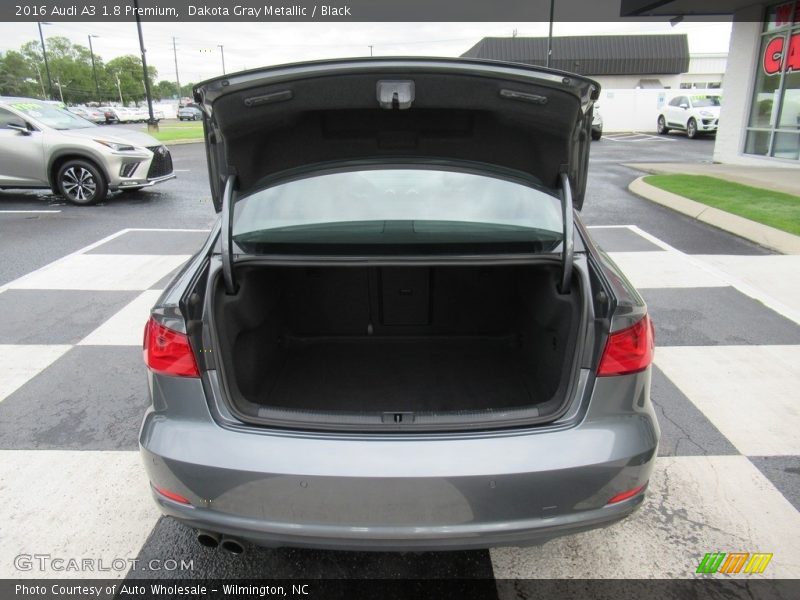 Dakota Gray Metallic / Black 2016 Audi A3 1.8 Premium