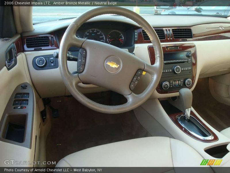 Amber Bronze Metallic / Neutral Beige 2006 Chevrolet Impala LTZ