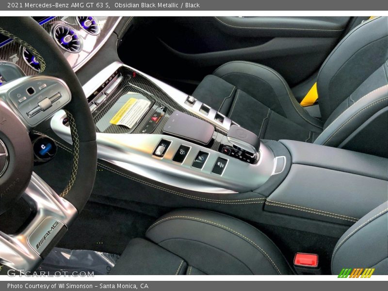 Controls of 2021 AMG GT 63 S