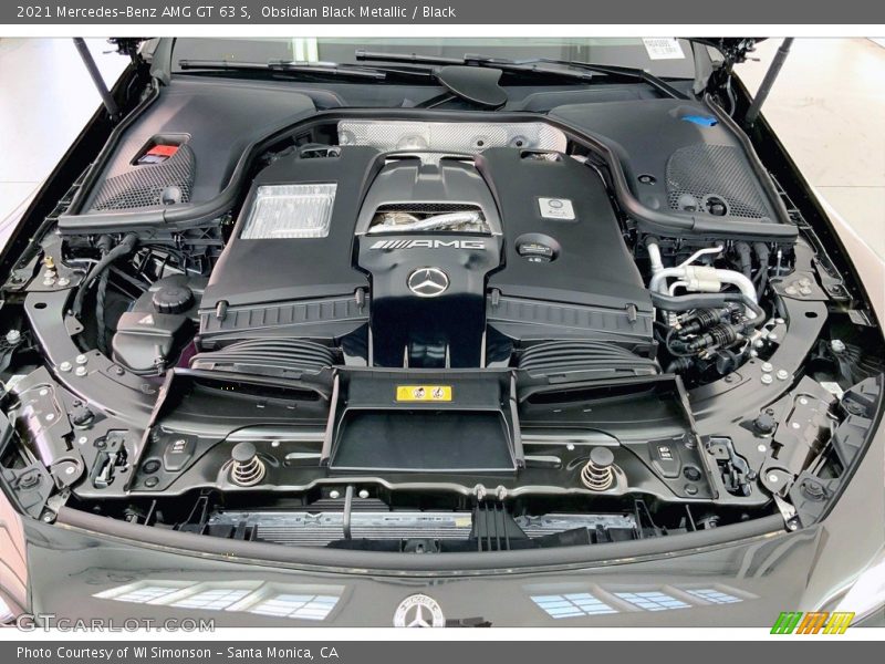 2021 AMG GT 63 S Engine - 4.0 Liter Twin-Turbocharged DOHC 32-Valve VVT V8