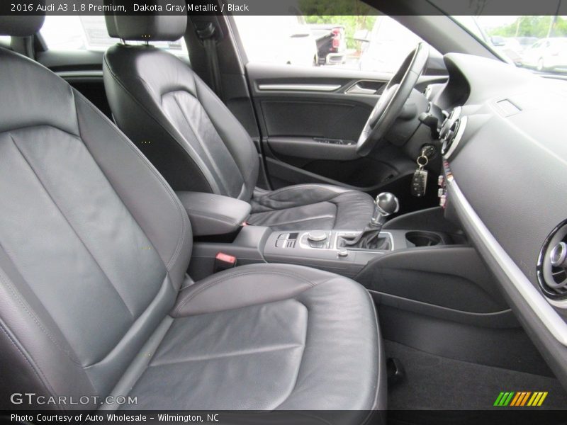 Dakota Gray Metallic / Black 2016 Audi A3 1.8 Premium