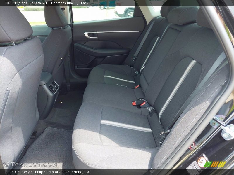 Phantom Black / Black 2021 Hyundai Sonata SEL