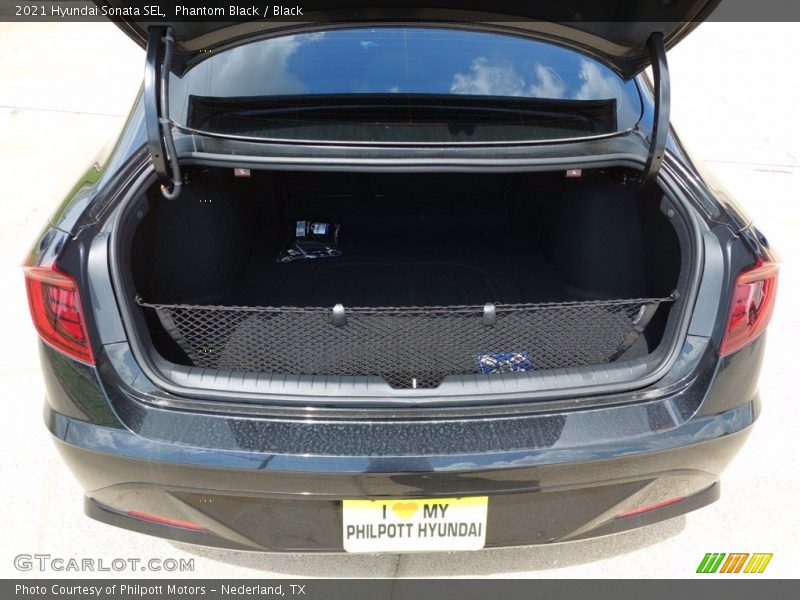 Phantom Black / Black 2021 Hyundai Sonata SEL