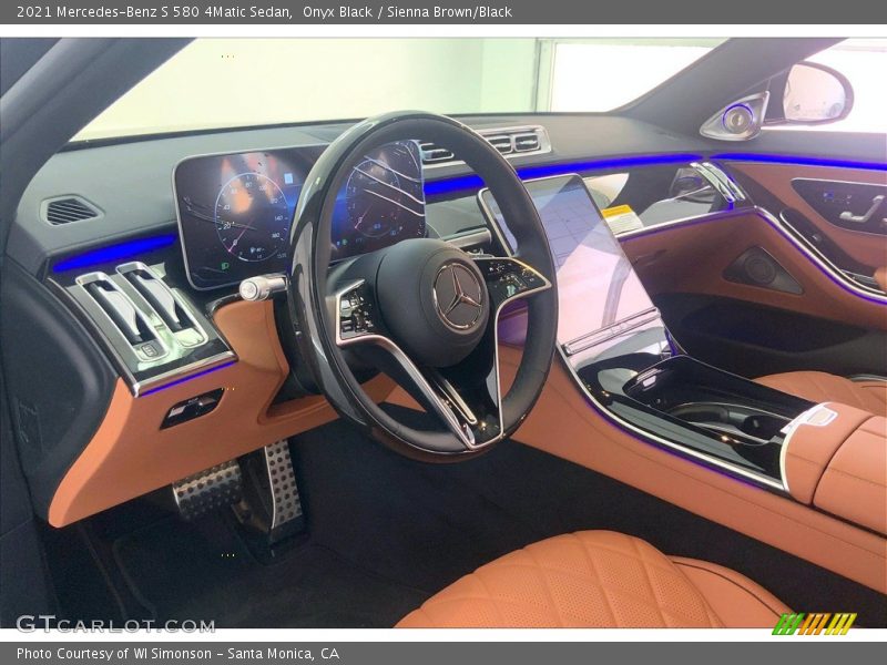 Dashboard of 2021 S 580 4Matic Sedan