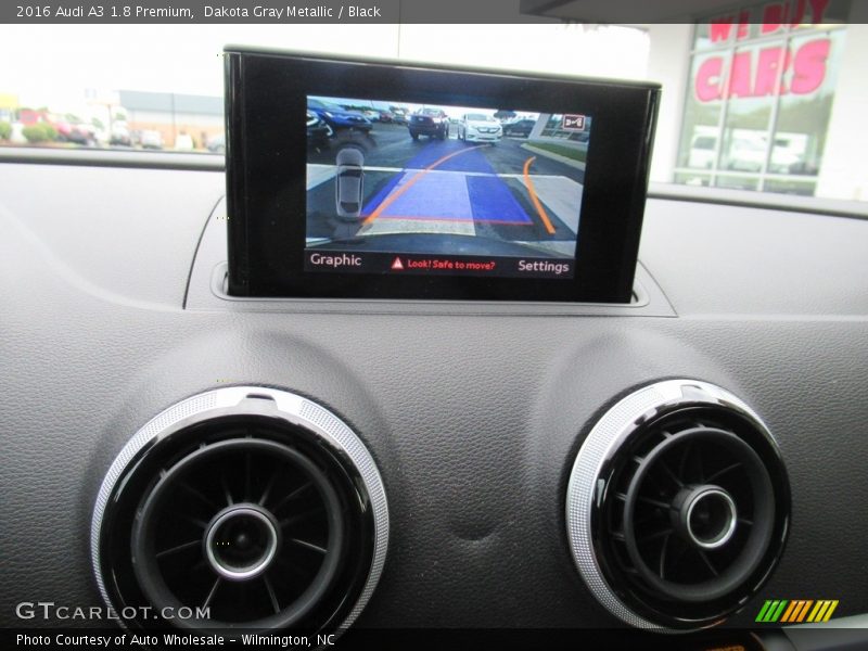 Dakota Gray Metallic / Black 2016 Audi A3 1.8 Premium