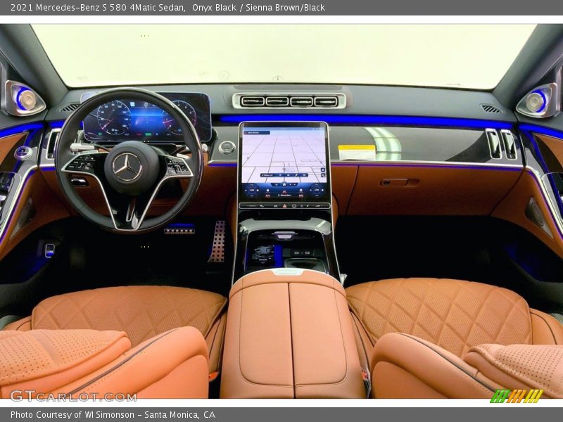 Dashboard of 2021 S 580 4Matic Sedan
