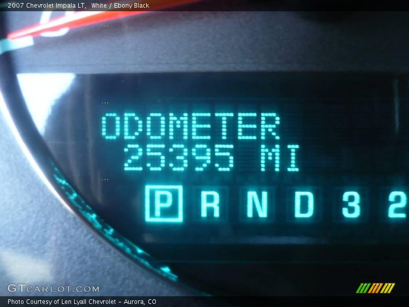 White / Ebony Black 2007 Chevrolet Impala LT