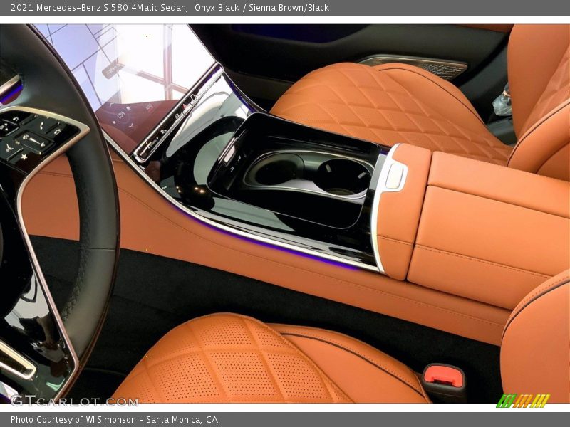 Onyx Black / Sienna Brown/Black 2021 Mercedes-Benz S 580 4Matic Sedan