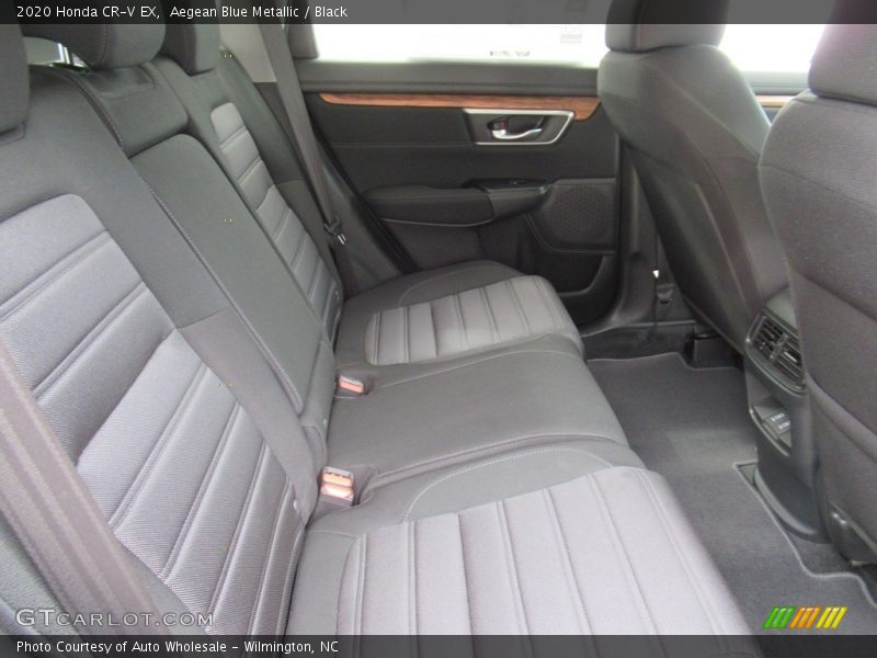 Aegean Blue Metallic / Black 2020 Honda CR-V EX