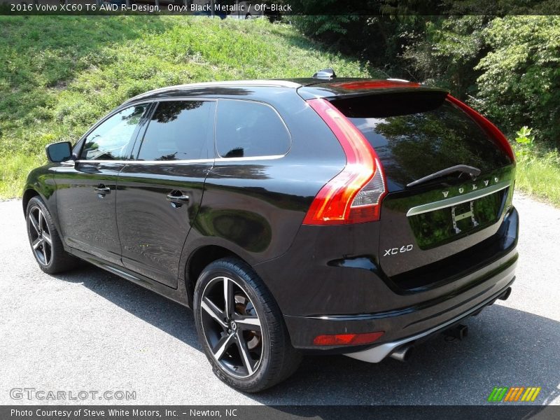 Onyx Black Metallic / Off-Black 2016 Volvo XC60 T6 AWD R-Design