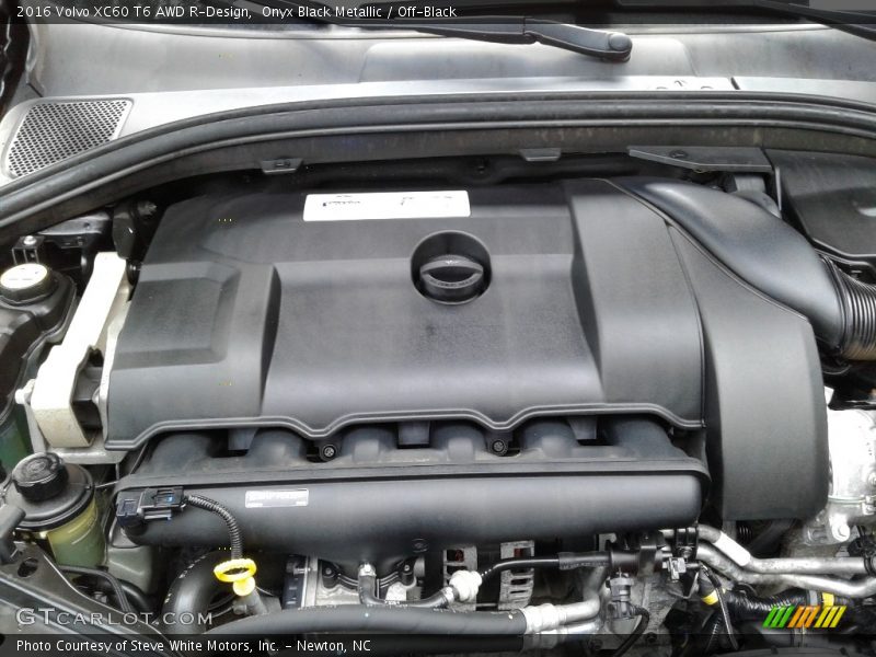  2016 XC60 T6 AWD R-Design Engine - 3.0 Liter Turbocharged DOHC 24-Valve VVT Inline 6 Cylinder
