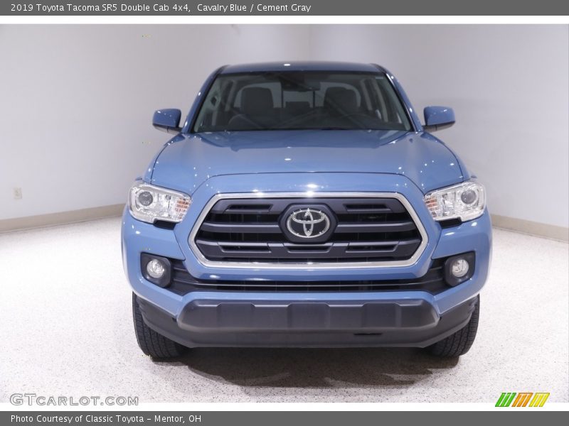 Cavalry Blue / Cement Gray 2019 Toyota Tacoma SR5 Double Cab 4x4