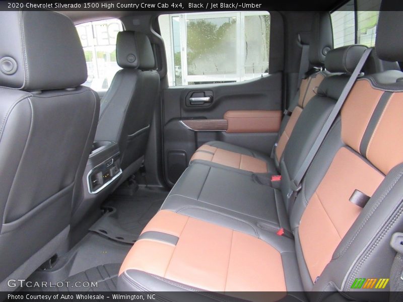 Black / Jet Black/­Umber 2020 Chevrolet Silverado 1500 High Country Crew Cab 4x4