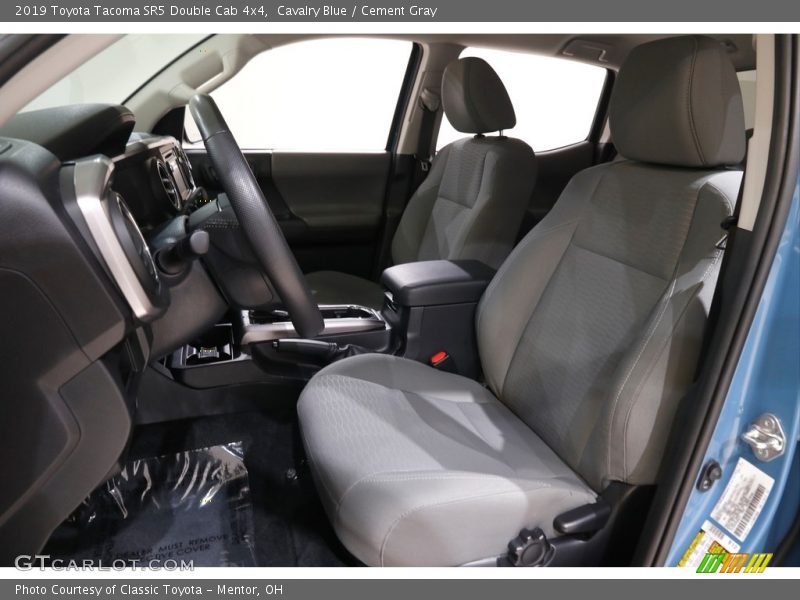 Cavalry Blue / Cement Gray 2019 Toyota Tacoma SR5 Double Cab 4x4