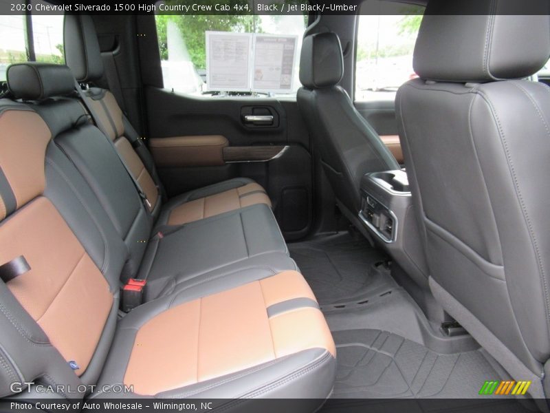 Black / Jet Black/­Umber 2020 Chevrolet Silverado 1500 High Country Crew Cab 4x4