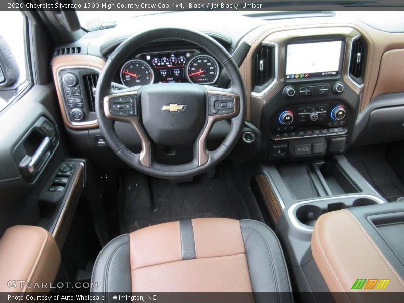 Black / Jet Black/­Umber 2020 Chevrolet Silverado 1500 High Country Crew Cab 4x4