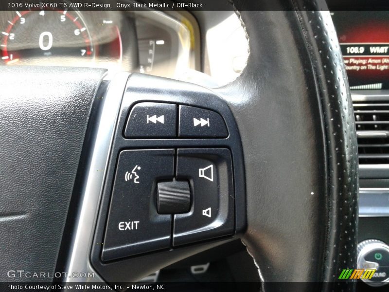  2016 XC60 T6 AWD R-Design Steering Wheel