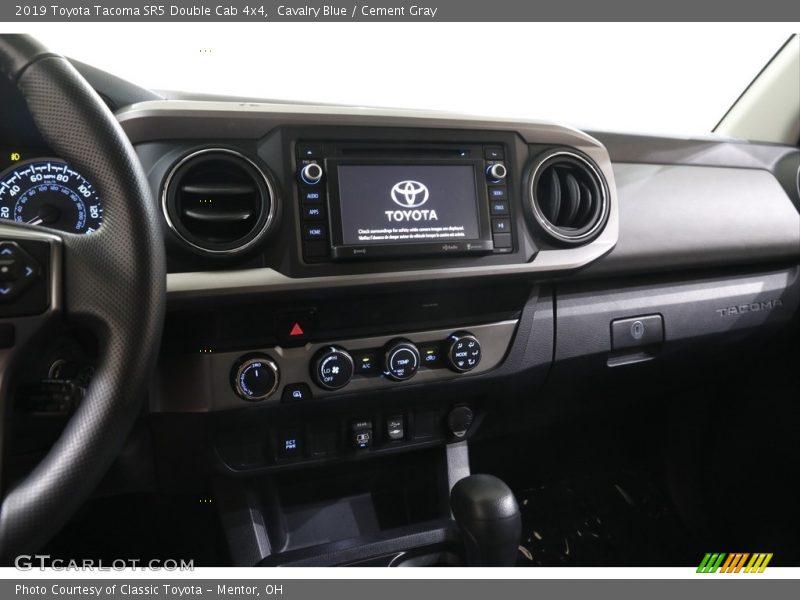 Cavalry Blue / Cement Gray 2019 Toyota Tacoma SR5 Double Cab 4x4