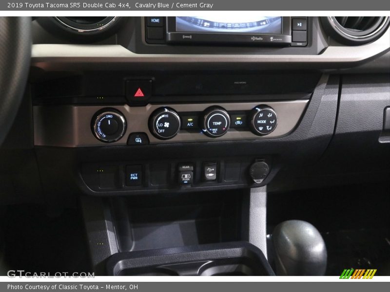 Cavalry Blue / Cement Gray 2019 Toyota Tacoma SR5 Double Cab 4x4