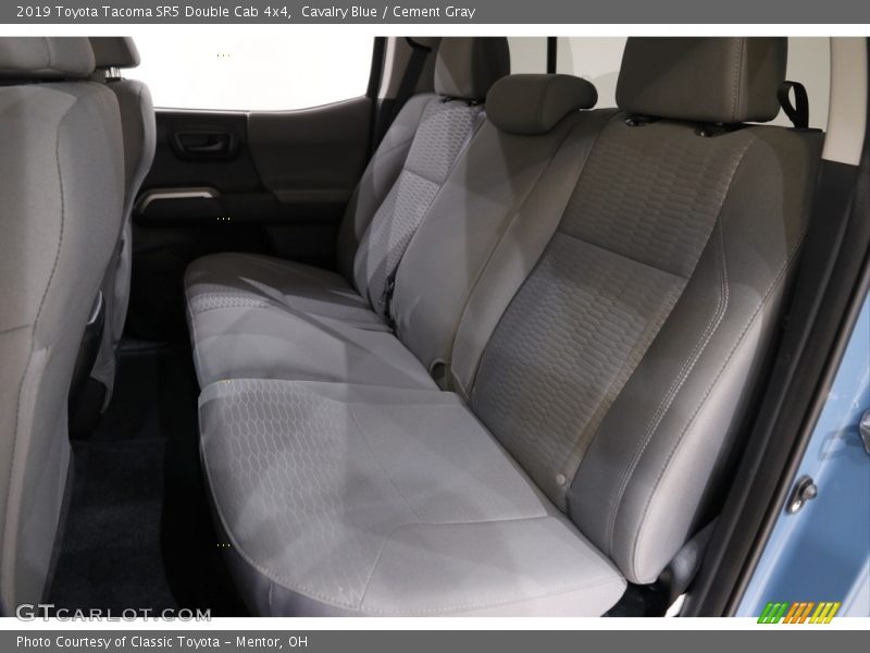 Cavalry Blue / Cement Gray 2019 Toyota Tacoma SR5 Double Cab 4x4