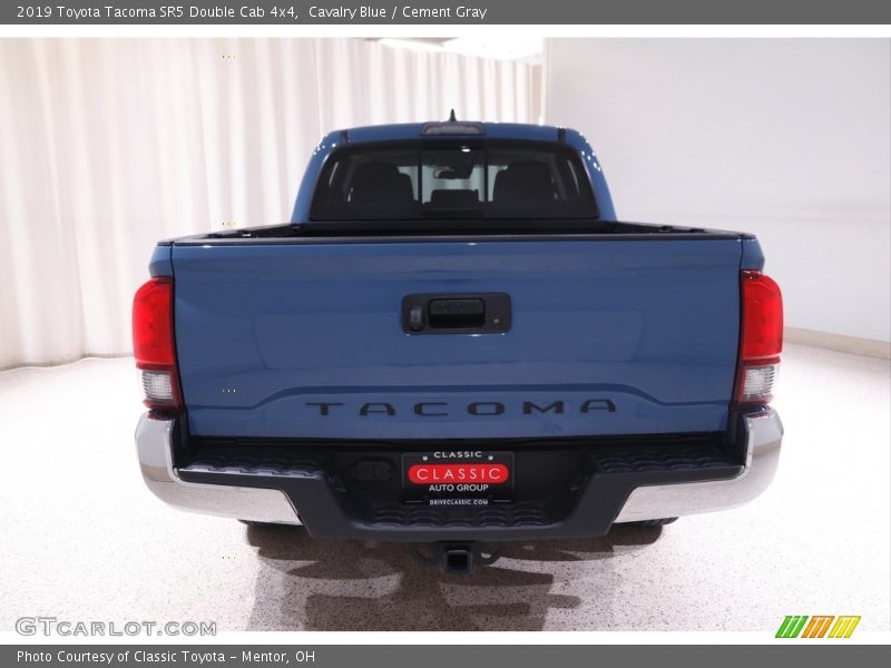Cavalry Blue / Cement Gray 2019 Toyota Tacoma SR5 Double Cab 4x4