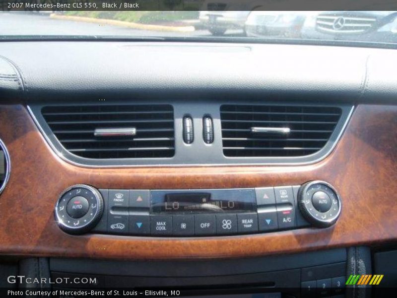 Black / Black 2007 Mercedes-Benz CLS 550