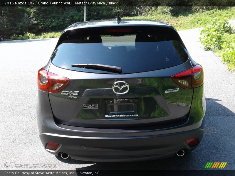Meteor Gray Mica / Black 2016 Mazda CX-5 Grand Touring AWD