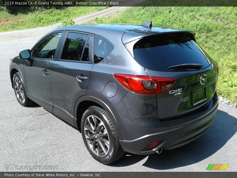 Meteor Gray Mica / Black 2016 Mazda CX-5 Grand Touring AWD