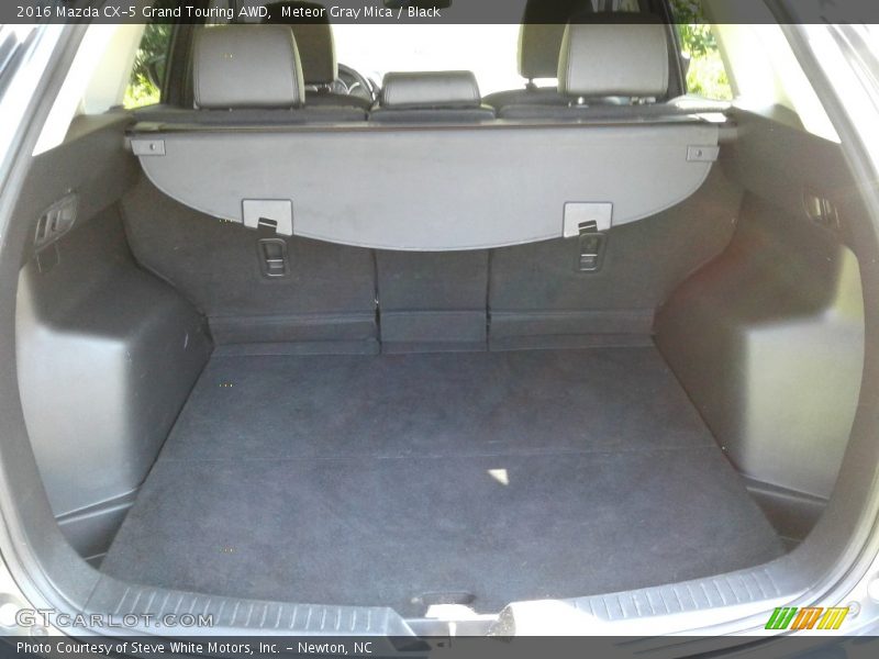 Meteor Gray Mica / Black 2016 Mazda CX-5 Grand Touring AWD