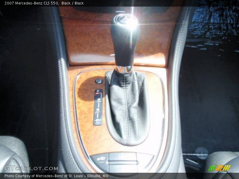 Black / Black 2007 Mercedes-Benz CLS 550