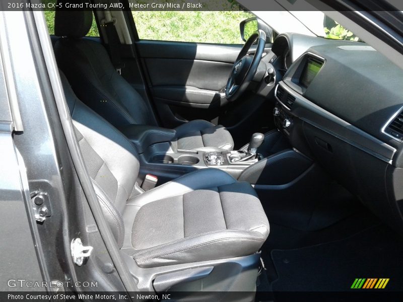 Meteor Gray Mica / Black 2016 Mazda CX-5 Grand Touring AWD