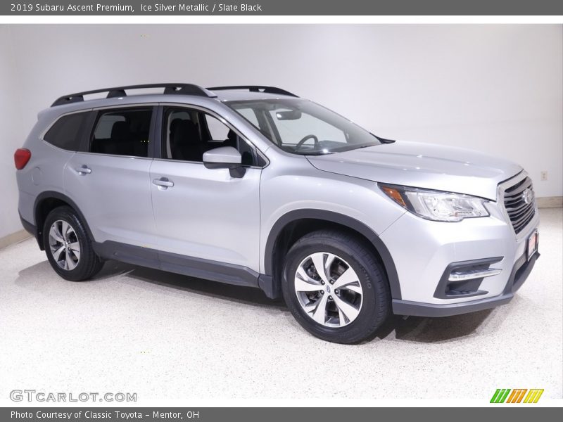 Ice Silver Metallic / Slate Black 2019 Subaru Ascent Premium