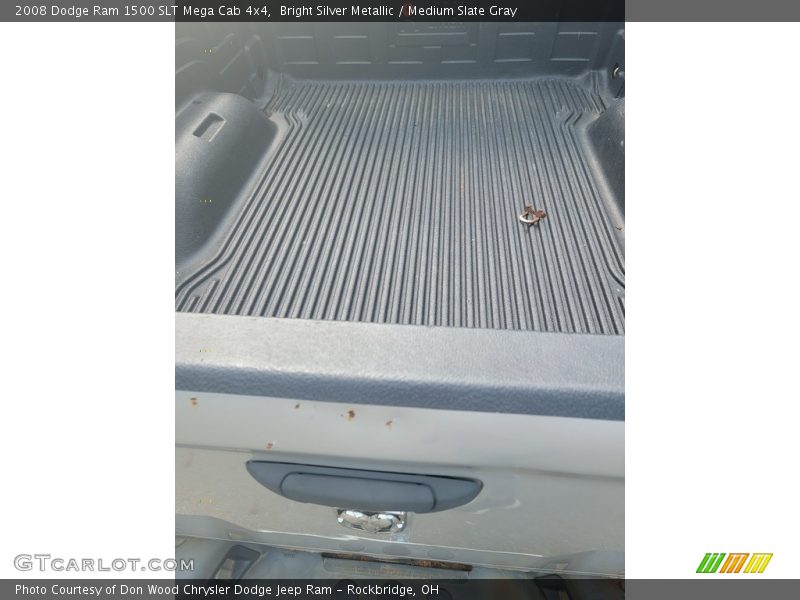Bright Silver Metallic / Medium Slate Gray 2008 Dodge Ram 1500 SLT Mega Cab 4x4