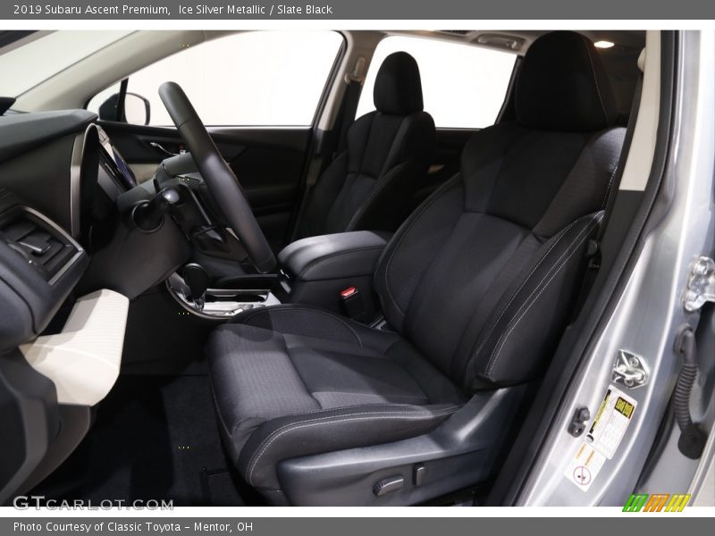 Ice Silver Metallic / Slate Black 2019 Subaru Ascent Premium
