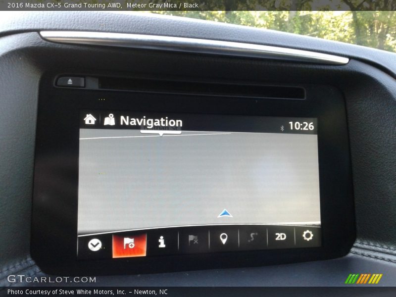 Meteor Gray Mica / Black 2016 Mazda CX-5 Grand Touring AWD