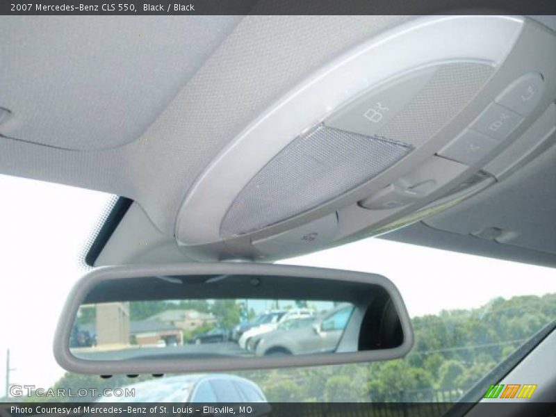 Black / Black 2007 Mercedes-Benz CLS 550